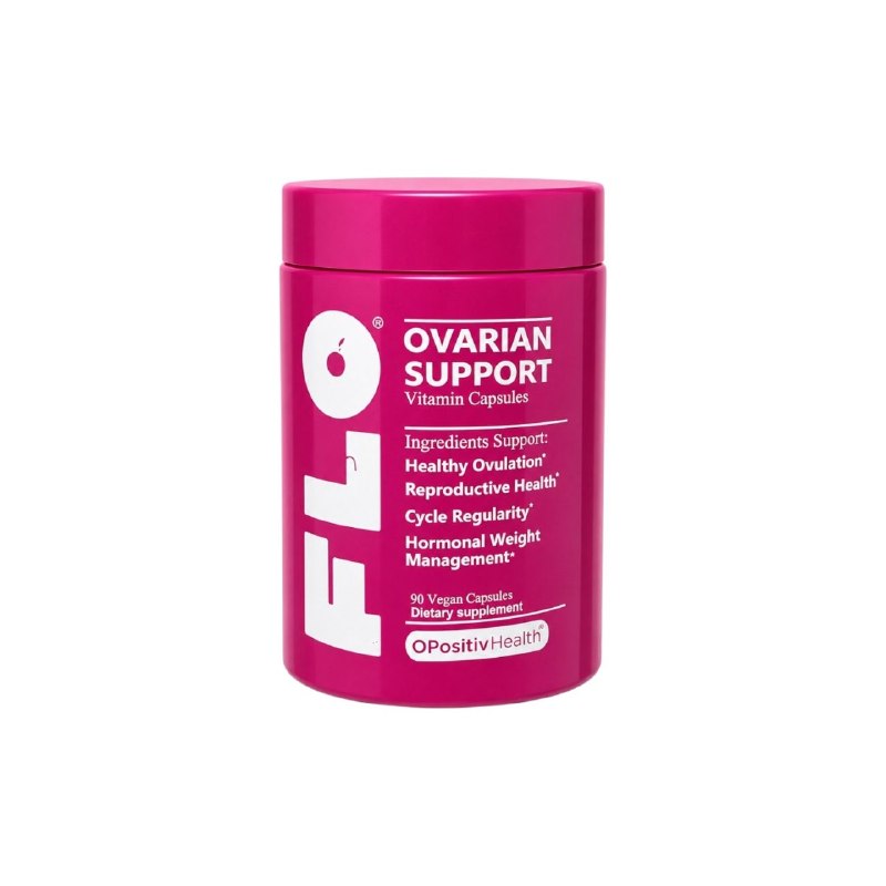 SUPLEMENTO DE APOYO OVARICO Y EQUILIBRIO HORMONAL FLO 90 CAPS VEGANAS