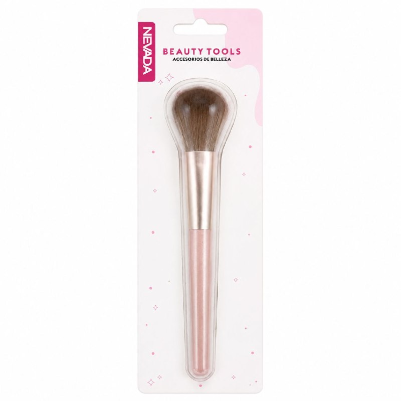 BROCHA DE MAQUILLAJE MULTIPROPOSITO PARA POLVO Y RUBOR NEVADA BEAUTY TOOLS