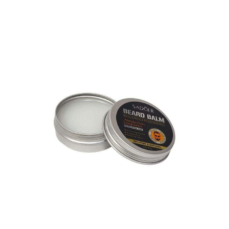 CREMA BALSAMO PARA BARBA 2 EN 1 QUE HIDRATA Y ESTILIZA LA BARBA SADOER 20G