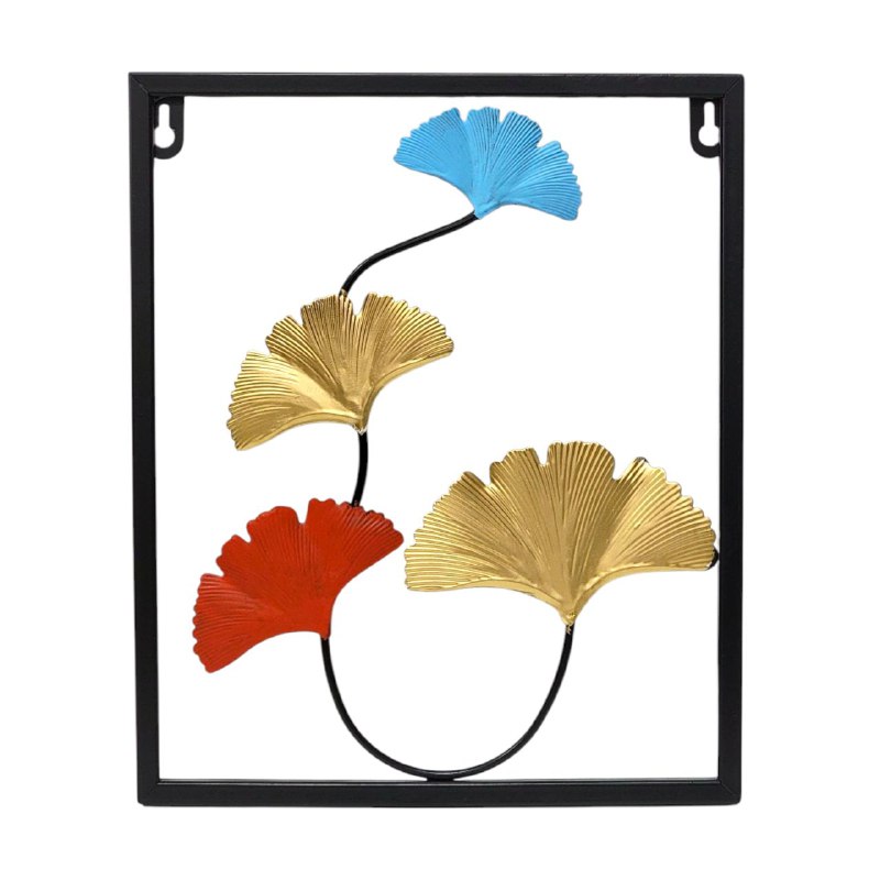 DECORACION CUADRO DECORATIVO DE METAL PARA PARED 25X30CM