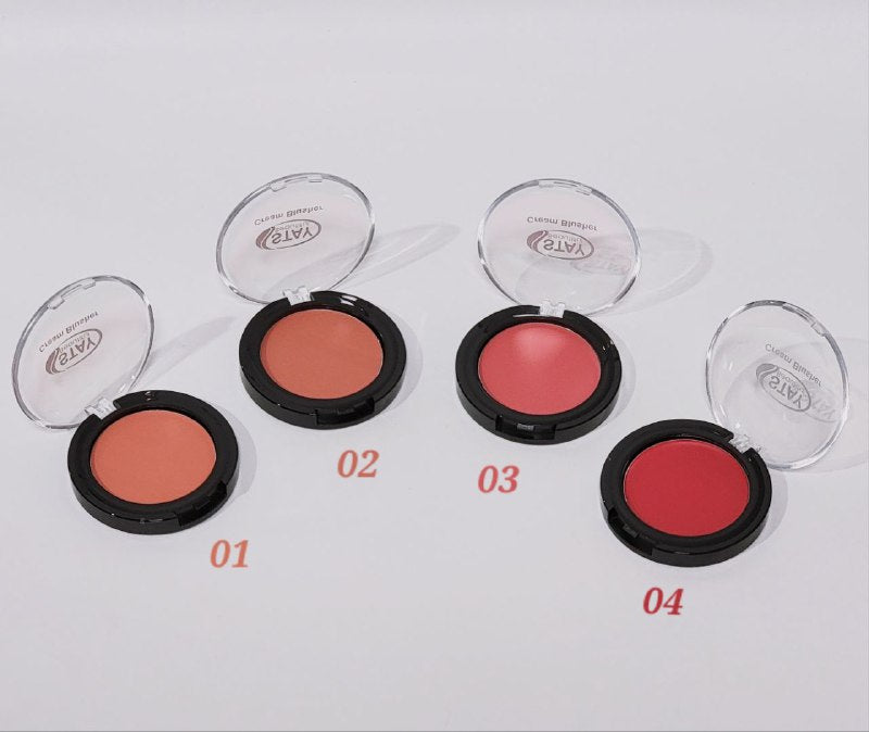 BLUSH EN CREMA DE ACABADO LIGERO Y NATURAL, 4 TONOS BEAUTIFUL PROFESSIONAL 3.4G
