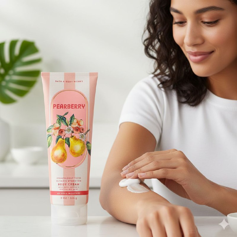 BATH & BODY WORKS CREMA PEARBERRY 226ML (M)
