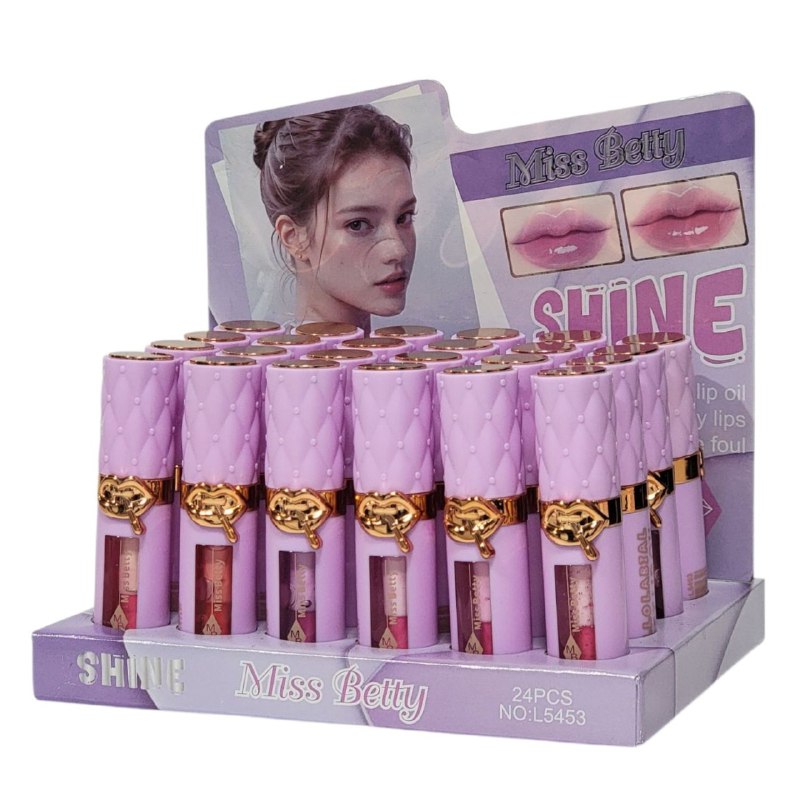BRILLO LABIAL CON ACEITE LABIOS SUAVES BRILLANTES Y HERMOSOS MISS SHINE 8G (DUPE DE CHARLOTTE TILBURY)