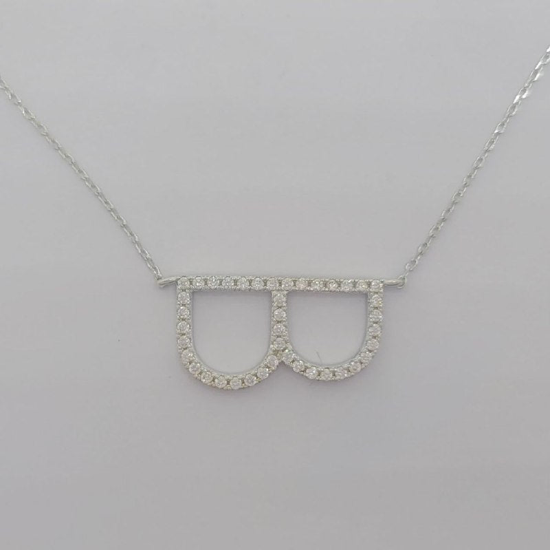 PSET2612 SET FORMA LETRA B PLATA 9.25
