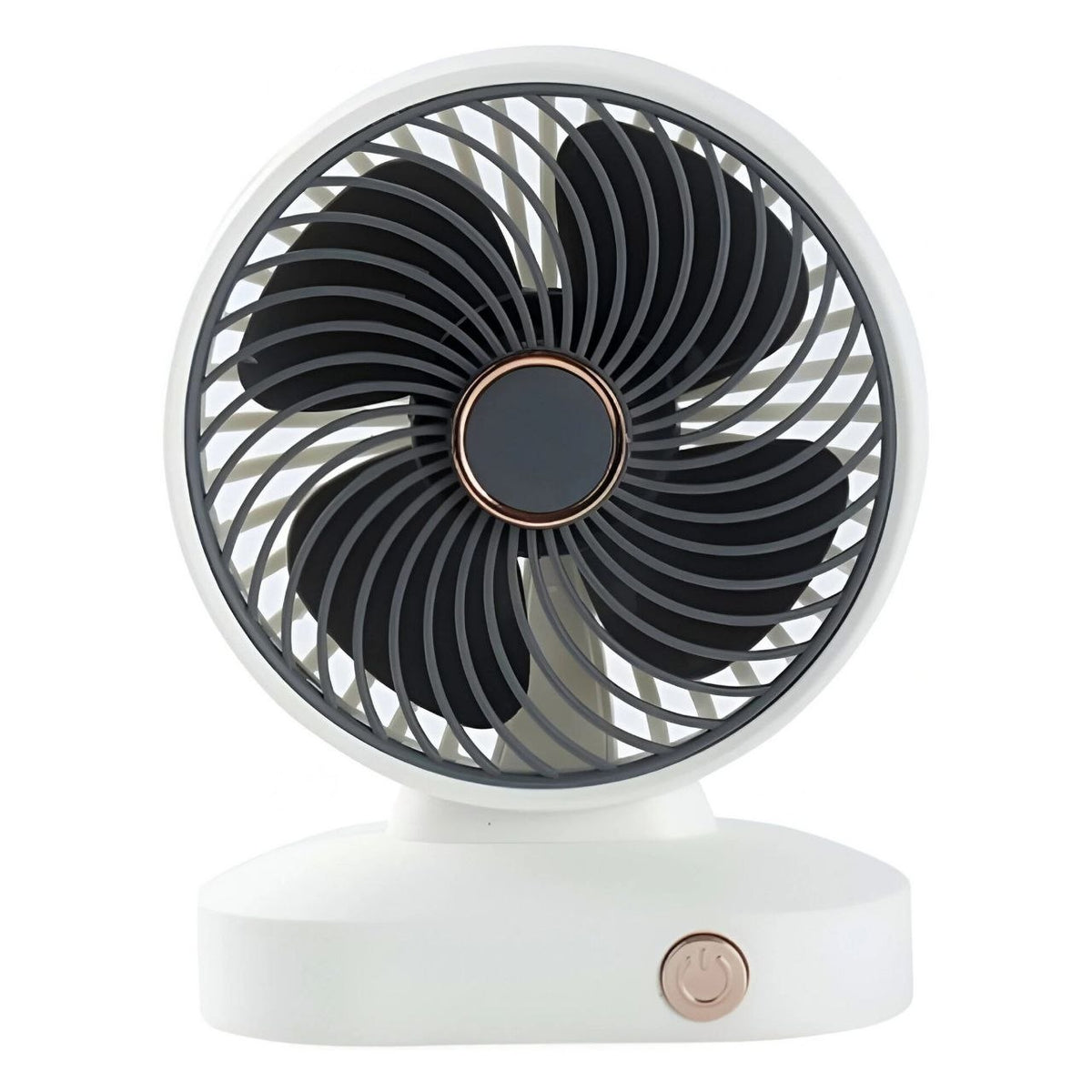 VENTILADOR MINI DE ESCRITORIO PORTATIL CON CONEXION USB 11X14X6CM
