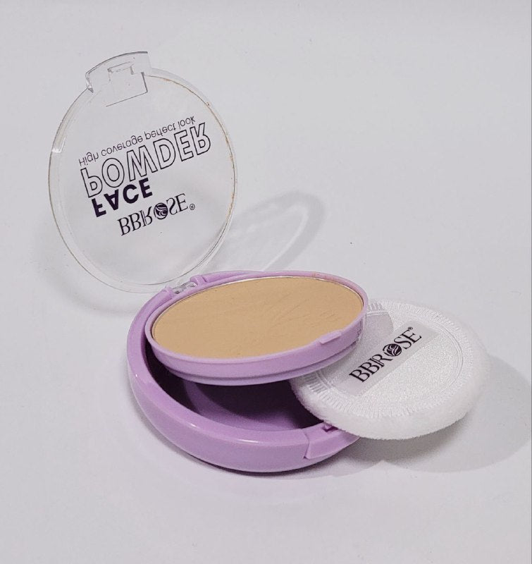 POLVOS DE MAQUILLAJE FACILES COMPACTOS DE ROMERO, VITAMINA A Y RETINOL PARA LA PIEL GRASA, ACTUA COMO BASE CON MINIMO COLOR Y TEXTURA, ACABADO MATE TRANSLUCIDO TONO 03 BBROSE FACE POWDER