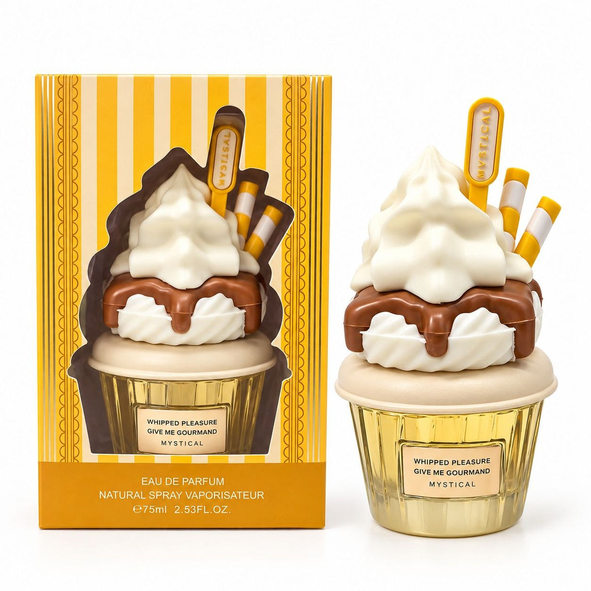 GIVE ME GOURMAND WHIPPED PLEASURE EDP 75ML (M) (AROMA SIMILAR A MYSTICAL)