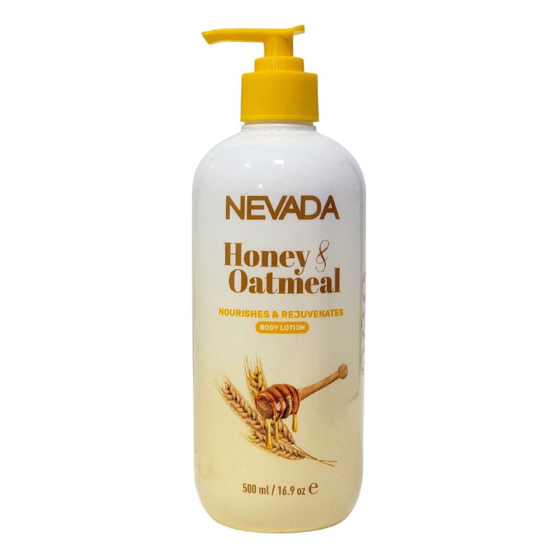 CREMA CORPORAL NUTRITIVA Y REJUVENECEDORA CON AVENA Y EXTRACTO DE MIEL NEVADA 500ML
