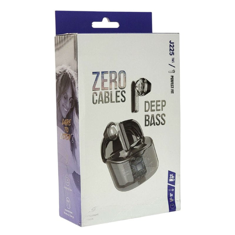 AUDIFONOS AURICULARES INALAMBRICOS TOQUE INTELIGENTE, REDUCCION DE RUIDO ADAPTATIVA TWS J225