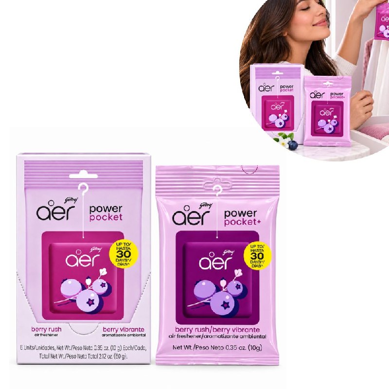 AROMATIZANTE AMBIENTAL CONTINUO CON AROMA BERRIES VIBRANTES AER 10G