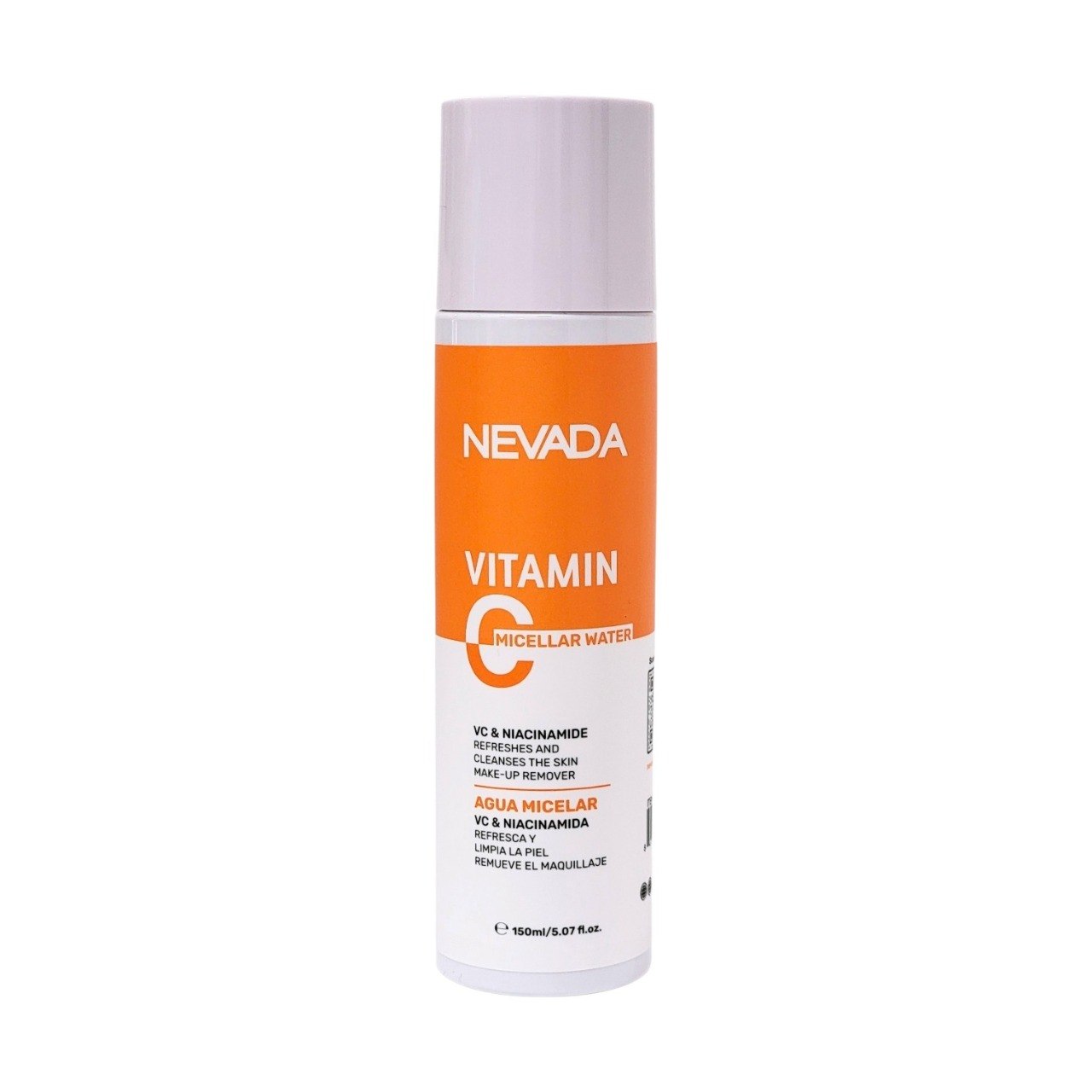 AGUA MICELAR ILUMINADOR CON VITAMINA C Y NIACINAMIDA NEVADA 150ML