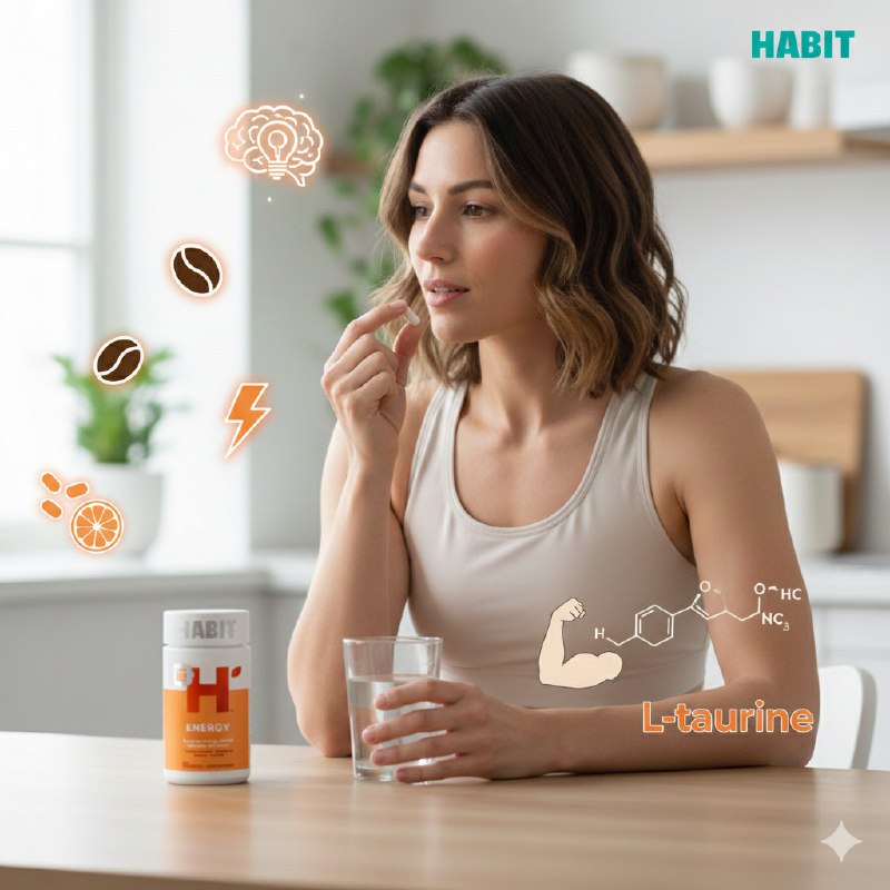 VITAMINAS EN CAPSULAS DE ENERGIA CON CAFEINA NATURAL Y VITAMINAS HABIT 60UND