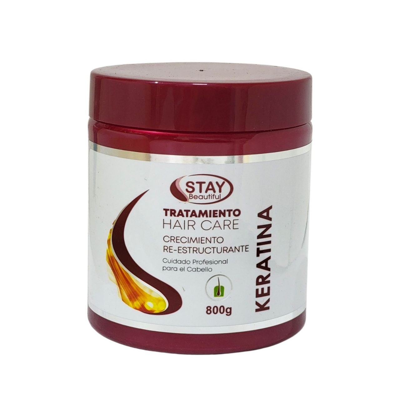 TRATAMIENTO PARA EL CABELLO DE QUERATINA ANTICAIDA STAY BEAUTIFUL 800G