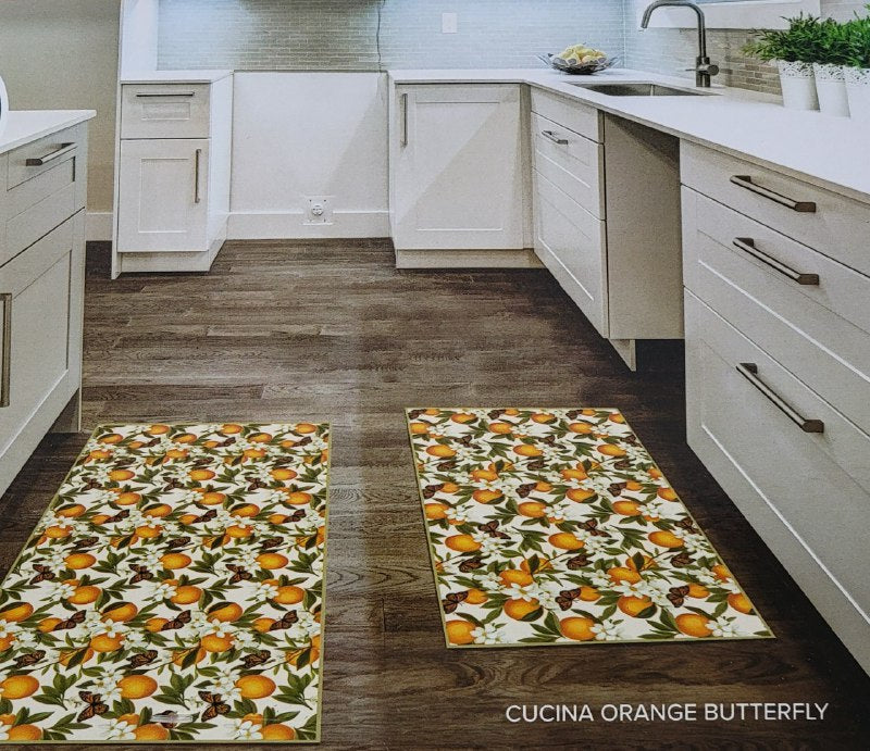 ALFOMBRA DE COCINA ANTIDESLIZANTE, SUAVE Y ELEGANTE EN SET DE 2 PIEZAS BENELI HOME