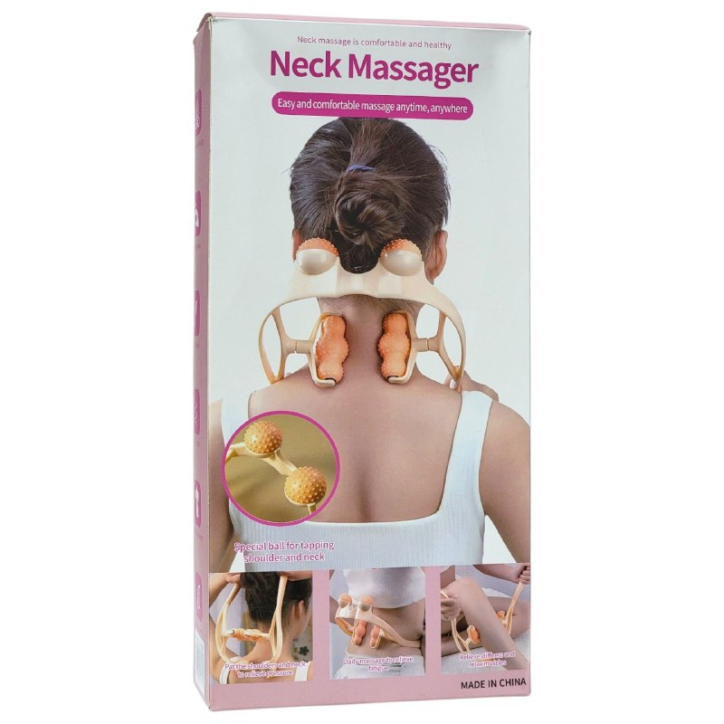 MASAJEADOR PARA CUELLO PERSONAL FACIL, COMODO Y PORTATIL RELAJANTE
