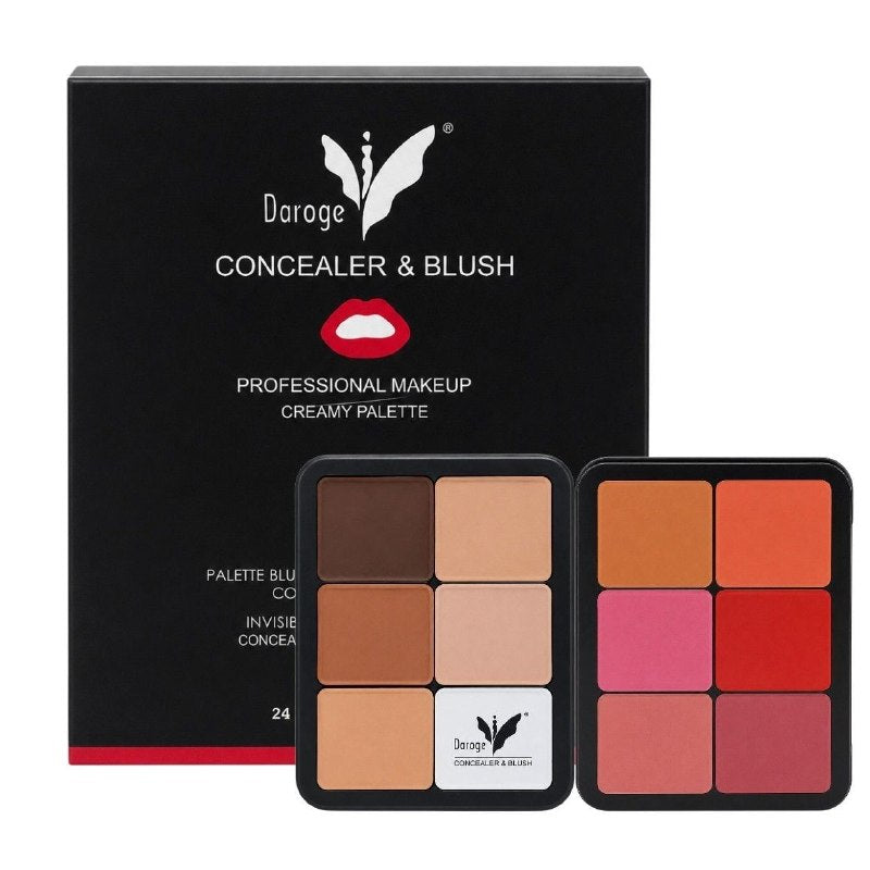 PALETA DE CORRECTOR Y RUBOR EN CREMA DAROGE 24G
