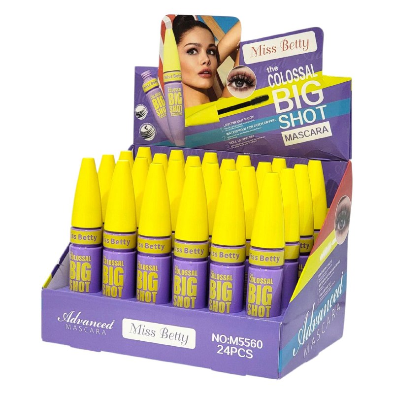 RIMEL A PRUEBA AGUA COLOR NEGRO THE BIG SHOT MISS BETTY 12G (DUPE DE MAYBELLINE)
