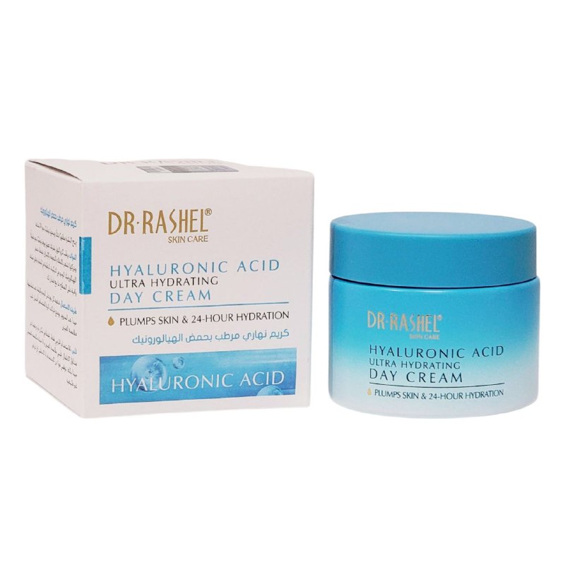 CREMA FACIAL DE DIA HIDRATANTE CON ACIDO HIALURONICO DR RASHEL 50G
