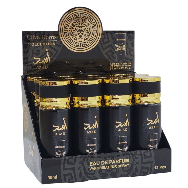 SPLASH MINI ASAD CLIVE DORRIS PERFUMADO CONCENTRADO 90ML (H) (AROMA SIMILAR LATTAFA ASAD EDP)