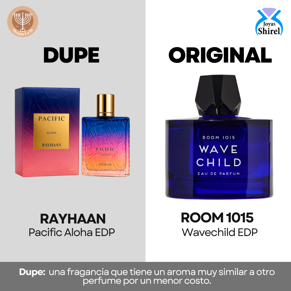 RAYHAAN PACIFIC ALOHA EDP 100ML (U) (DUPE ROOM 1015 WAVECHILD EDP)