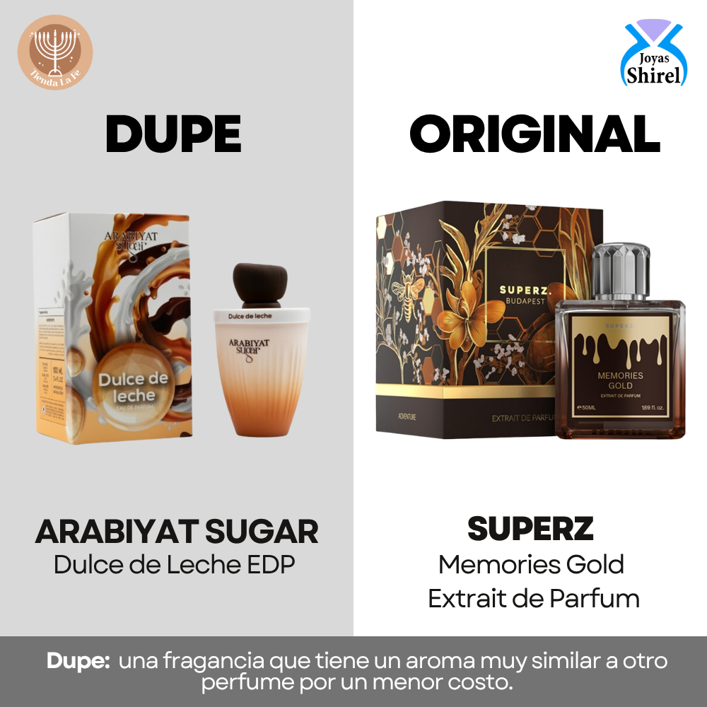 ARABIYAT SUGAR DULCE DE LECHE EDP 100ML (M) (DUPE SUPERZ MEMORIES GOLD EXTRAIT DE PARFUM)