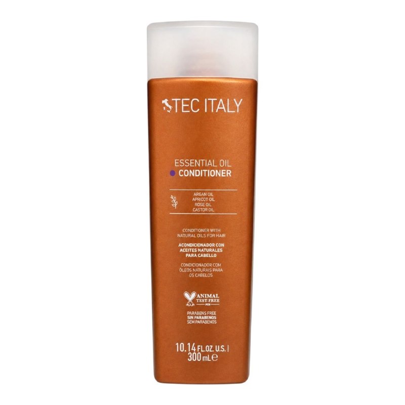 ACONDICIONADOR NUTRITIVO CON ACEITE DE ARGAN ALBARICOQUE ROSA Y RICINO TEC ITALY 300ML