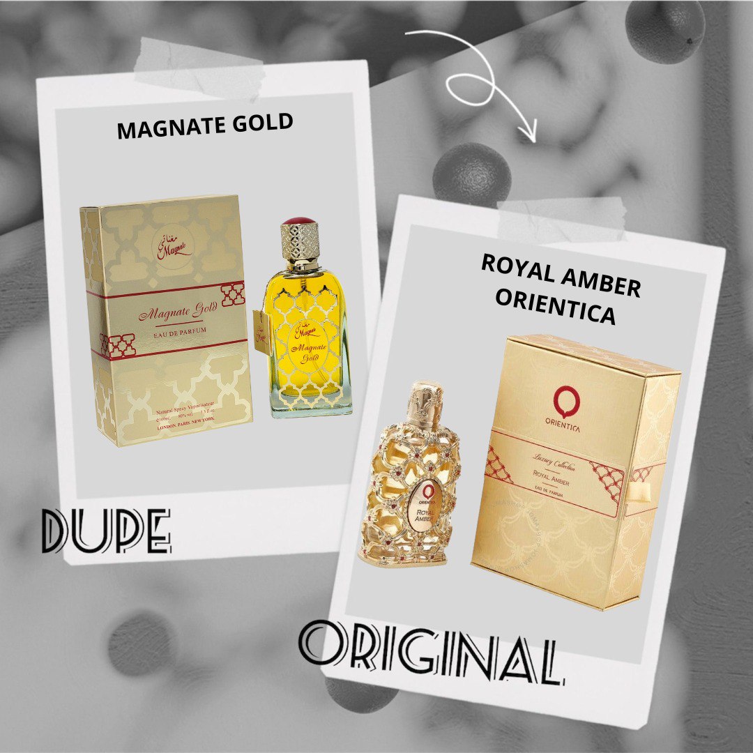 MAGNATE GOLD EDP 100ML (U) (AROMA SIMILAR ORIENTICA ROYAL AMBER)