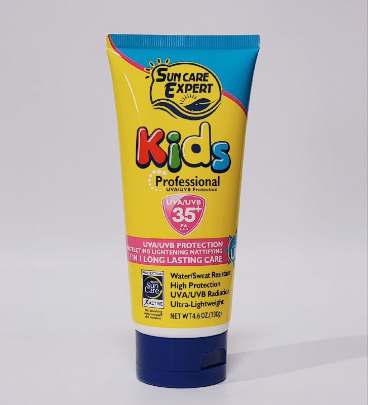 PROTECTOR SOLAR EN CREMA PARA NIÑOS SPF 35, PARA PIELES SENSIBLES AL SOL Y BRONCEADAS, FILTROS UVA/UVB, PROTEGE LA PIEL DE FORMA INMEDIATA Y FIABLE, RESISTENTE AL AGUA Y SUDOR FRUIT OF THE WOKALI 130G