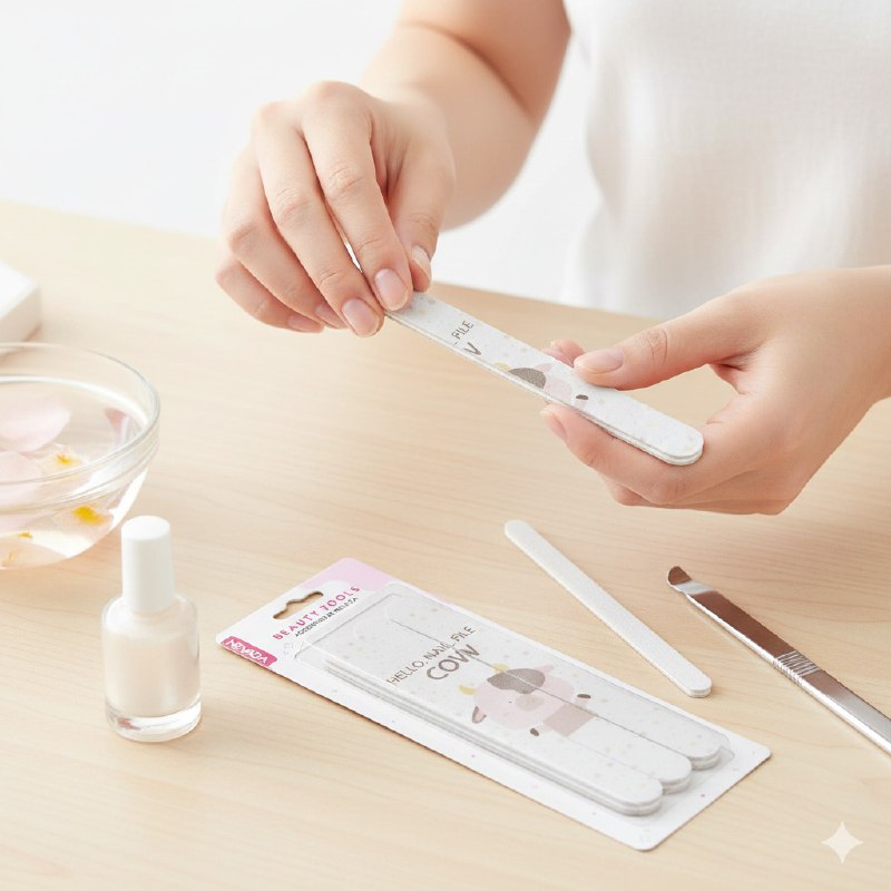 SET MANICURE LIMA PARA UÑAS SET DE 3 UND, ACCESORIOS DE BELLEZA NEVADA BEAUTY TOOLS