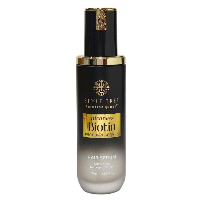 SUERO PARA EL CABELLO REPARADOR INTENSIVO PARA CABELLO SECO Y DAÑADO CON BIOTINA PROTEÍNA Y QUERATINA KERATINE QUEEN 100ML