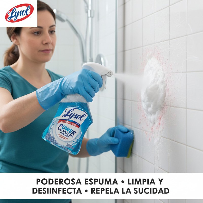 DETERGENTE LIMPIADOR DE BAÑO LIMPIA Y DA BRILLO LYSOL 946ML