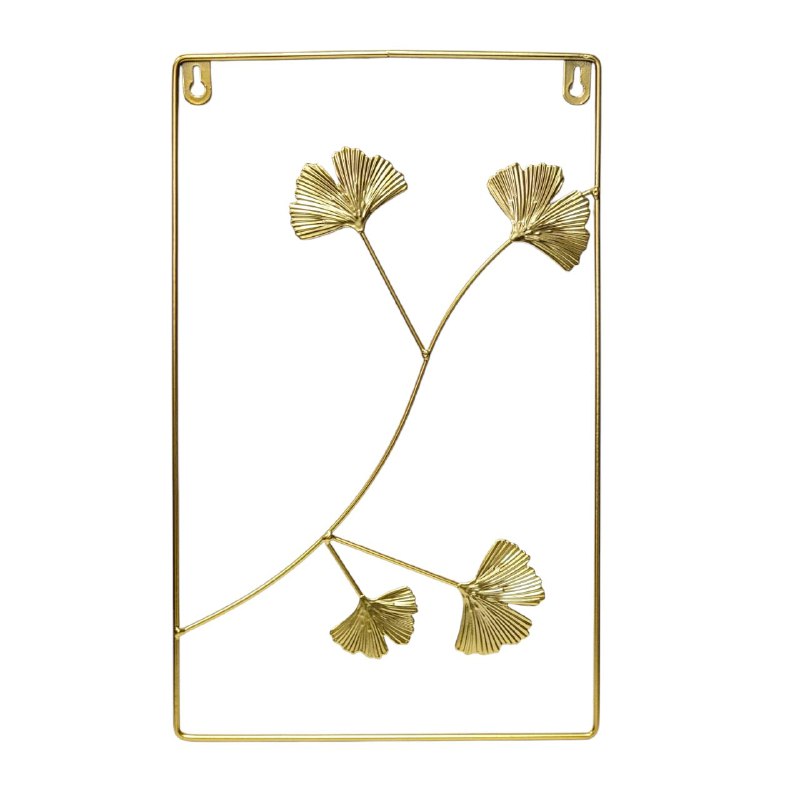 DECORACION CUADRO DECORATIVO DE METAL PARA PARED 25X40CM