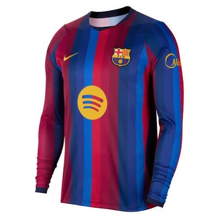 CAMISETA DE FUTBOL TEMPORADA 26/27 MANGA LARGA SIN NUMERACION