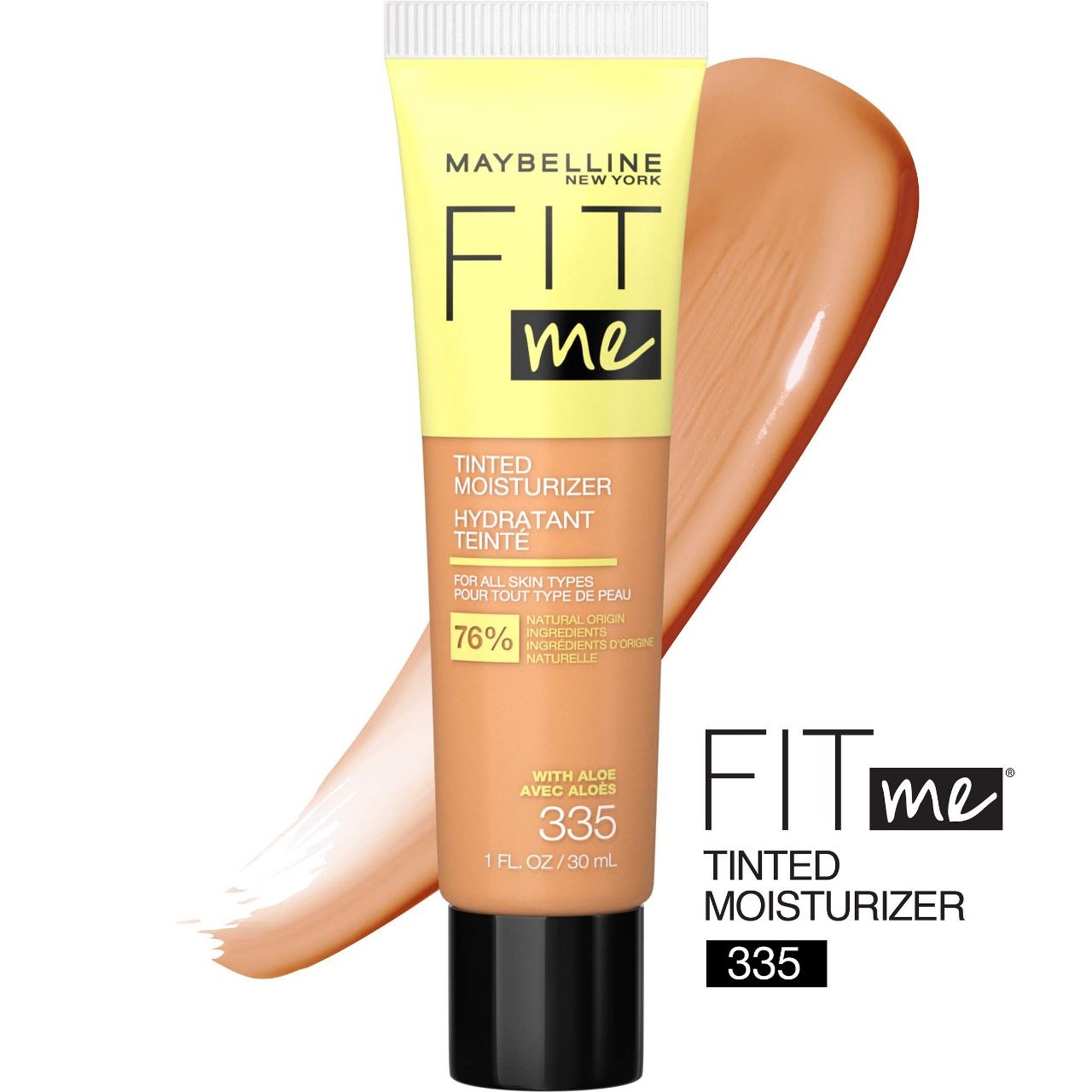 BASE DE MAQUILLAJE EN CREMA HIDRATANTE CON COLOR TONO 335 MAYBELLINE 30ML