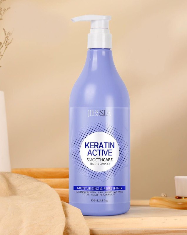 SHAMPOO CON QUERATINA HIDRATANTE JIESSIA 730ML