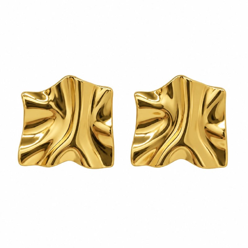 ARITOS DE ENCHAPE PARA DAMA 3CM