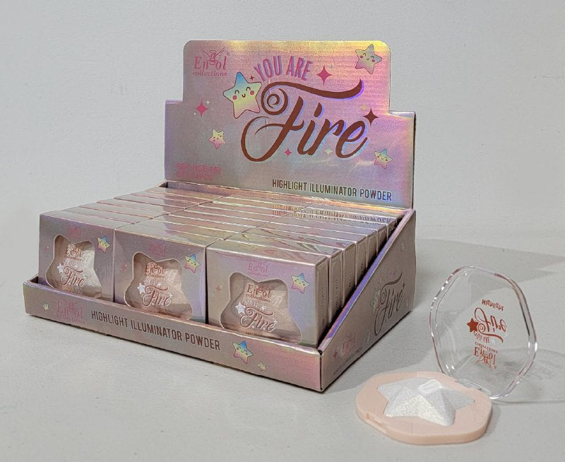 ILUMINADOR EN POLVO COMPACTO ACABADO LUMINOSO ENGOL COLLECTIONS YOU ARE FIRE 15G
