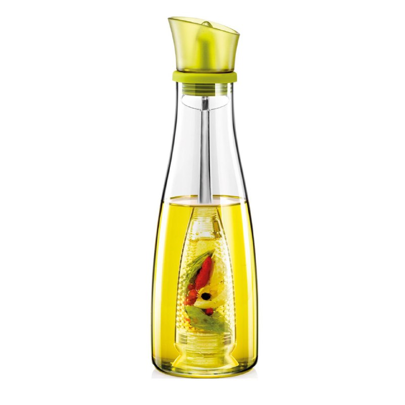 BOTELLA DISPENSADORA DE ACEITE O VINAGRE DE VIDRIO 500ML