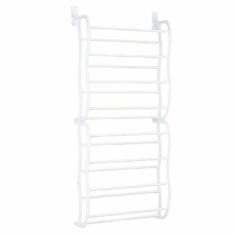 ORGANIZADOR ZAPATERA METALICA SOBRE LA PUERTA MULTINIVEL DE 24 PARES TIDY HOUSE 19.1X57.2X123.8CM
