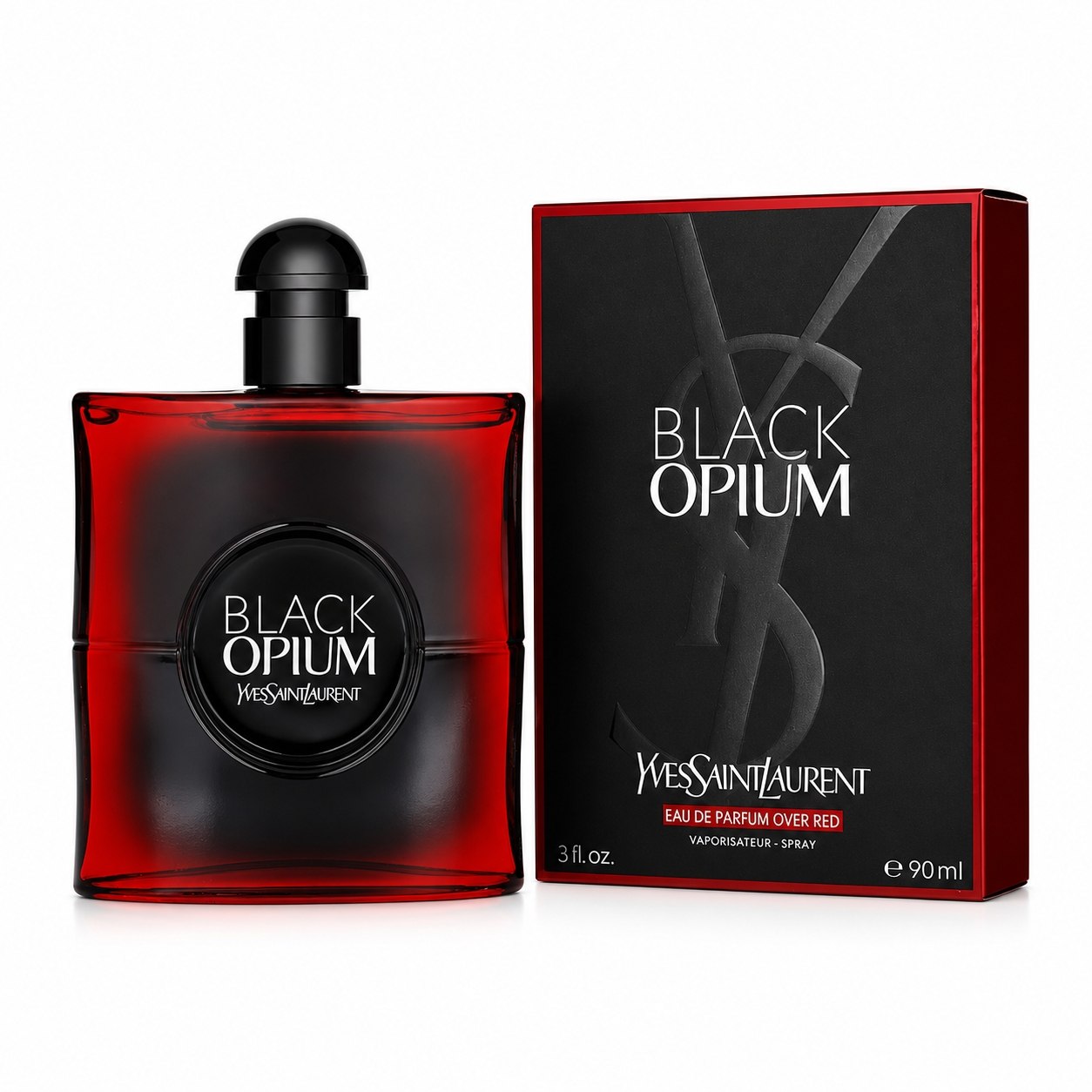 YVES SAINT LAURENT BLACK OPIUM OVER RED EDP 90ML (M)