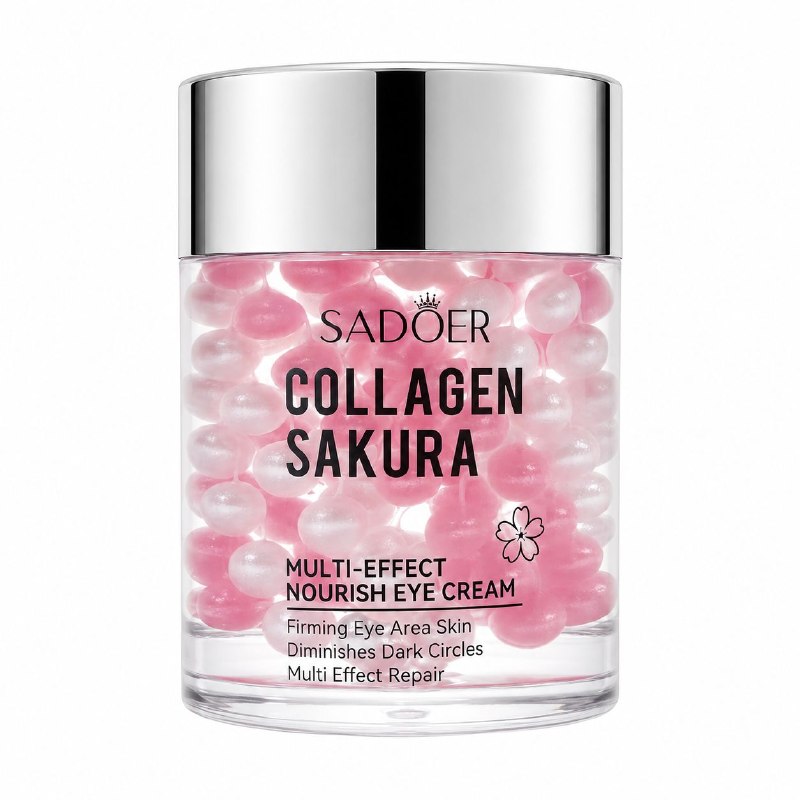 CREMA DE COLÁGENO Y SAKURA PARA CONTORNO DE OJOS SADOER 60G