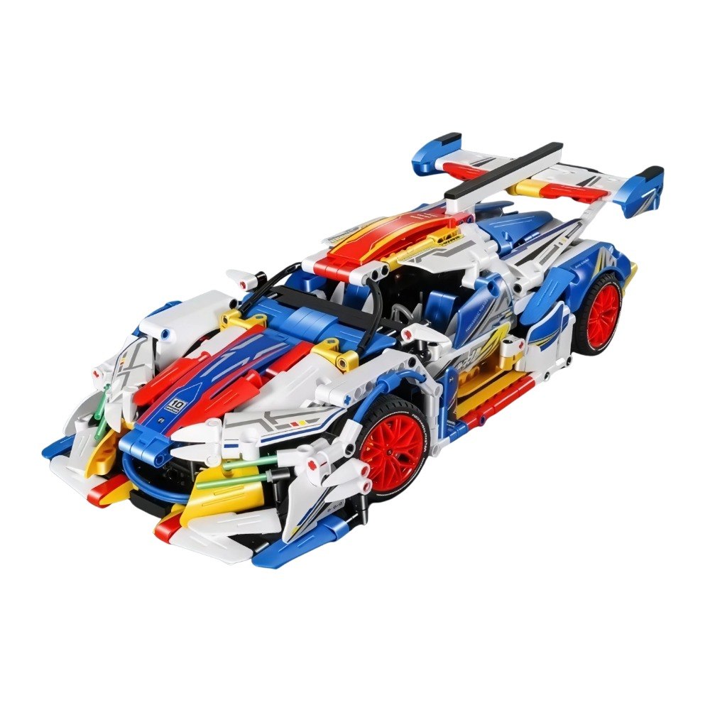 CARRO TODOTERRENO DE JUGUETE DE CONSTRUCCION CON CONTROL REMOTO MODELO 9810 MECHANICAL MASTER