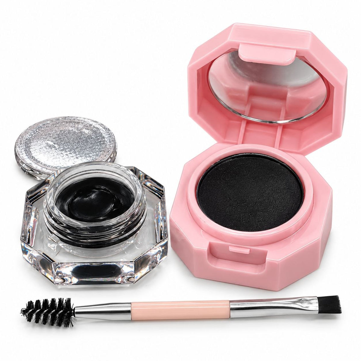 GEL Y POLVO PARA CEJAS 2 EN 1 ECONÓMICO SAS
