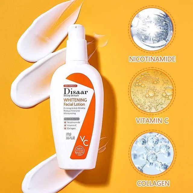 CREMA FACIAL BLANQUEADORA CON COLAGENO DISAAR 90G