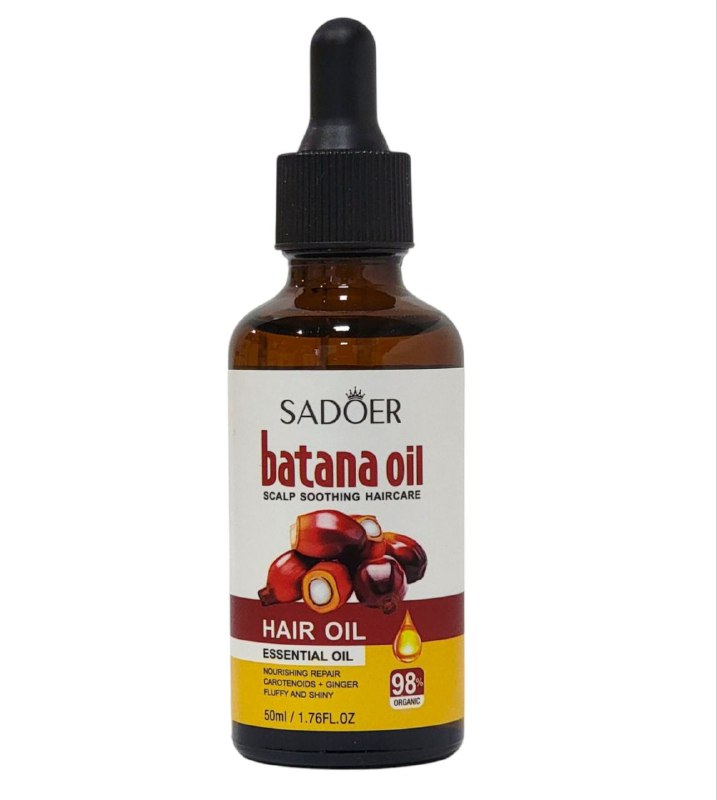 ACEITE PARA EL CABELLO REPARADOR DE BATANA Y JENGIBRE SADOER 50ML