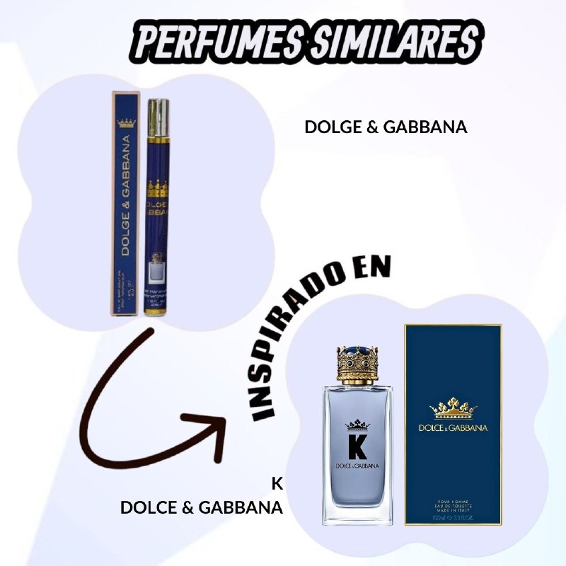 PERFUME EN TUBO DOLGE & GABBANA EDP 35ML (H) (AROMA INSPIRADO EN DOLCE & GABBANA)