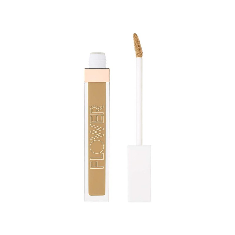 CORRECTOR DE MAQUILLAJE DE COBERTURA TOTAL, FORMULA LIGERA INSTANTANEA PARA IMPERFECCIONES Y LINEAS DE EXPRESION, TONO DEEP D2-3 FLOWER 6ML