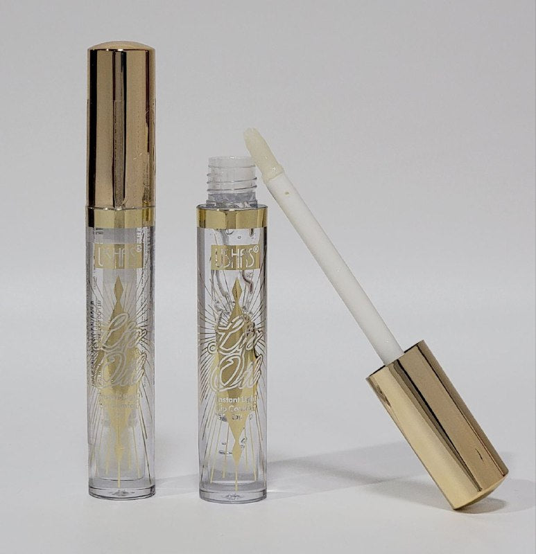 BRILLO LABIAL ACEITE RECONFORTANTE PARA LABIOS INSTANTANEO LIGERO HIDRATANTE CON ACIDO HIALURONICO USHAS 2G
