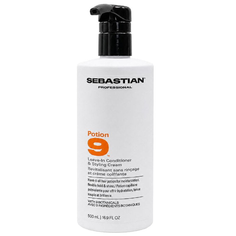 ACONDICIONADOR SIN EJUAGUE Y CREMA PARA PEINAR CON 9 EXTRACTOS BOTANICOS HIDRATANES SEBASTIAN PROFESSIONAL 500ML