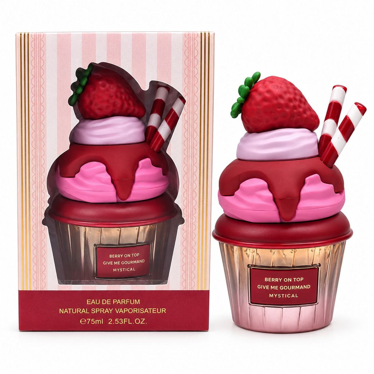 GIVE ME GOURMAND BERRY ON TOP EDP 75ML (M) (AROMA SIMILAR A MYSTICAL)